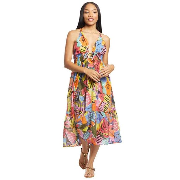 Polo Ralph Lauren Other - Polo Ralph Lauren Batik Floral Swim Cover-Up Dress